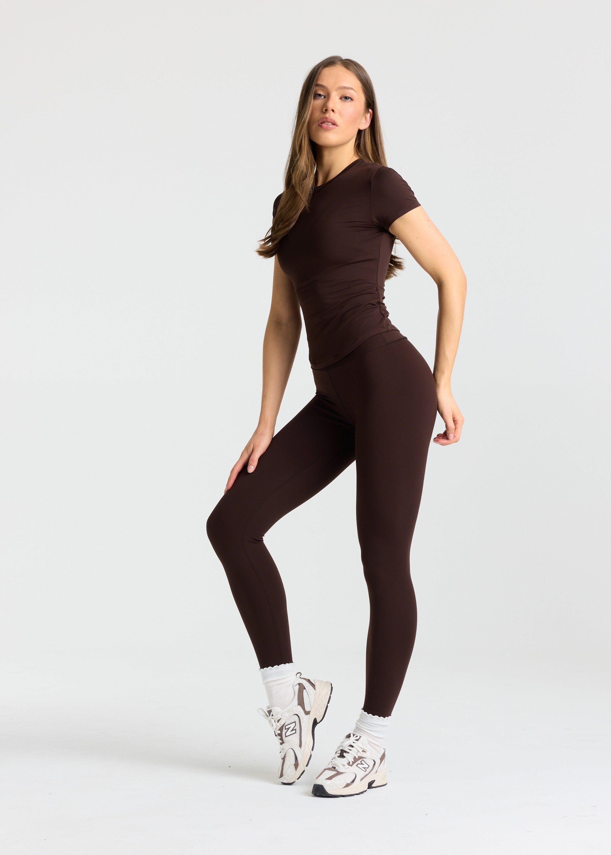 Cloudform® Short Sleeve Top - Espresso